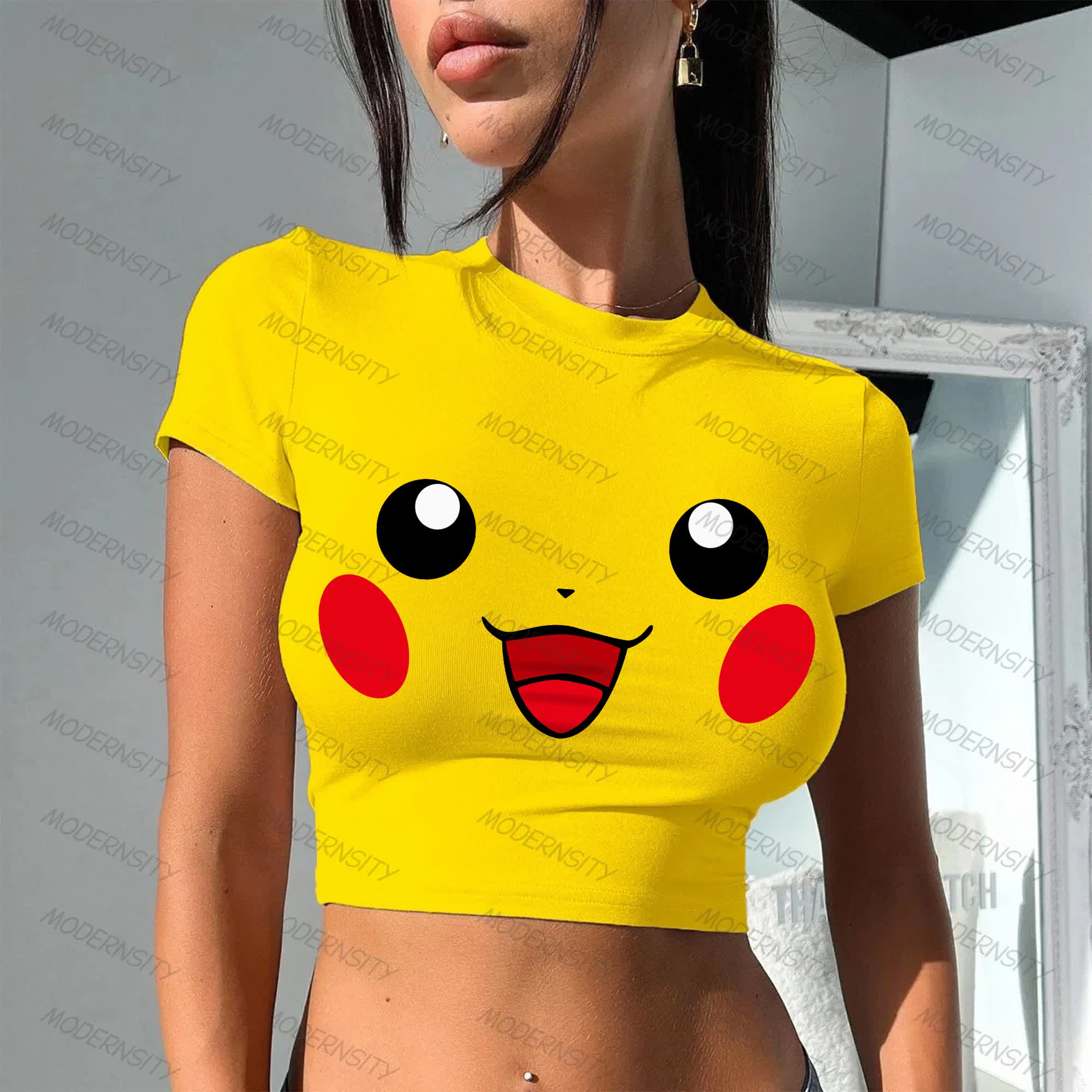 "Pokémon" Women Anime Inspired Vintage T-Shirt