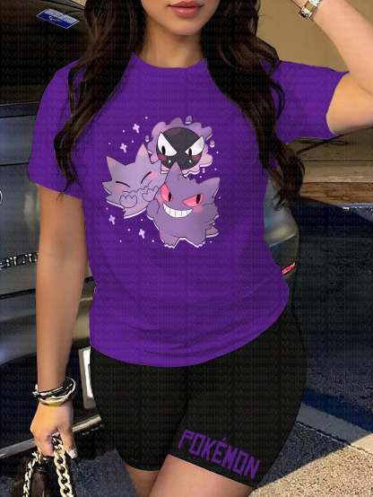 "Pokémon Gengar" Anime Inspired Vintage T-Shirt
