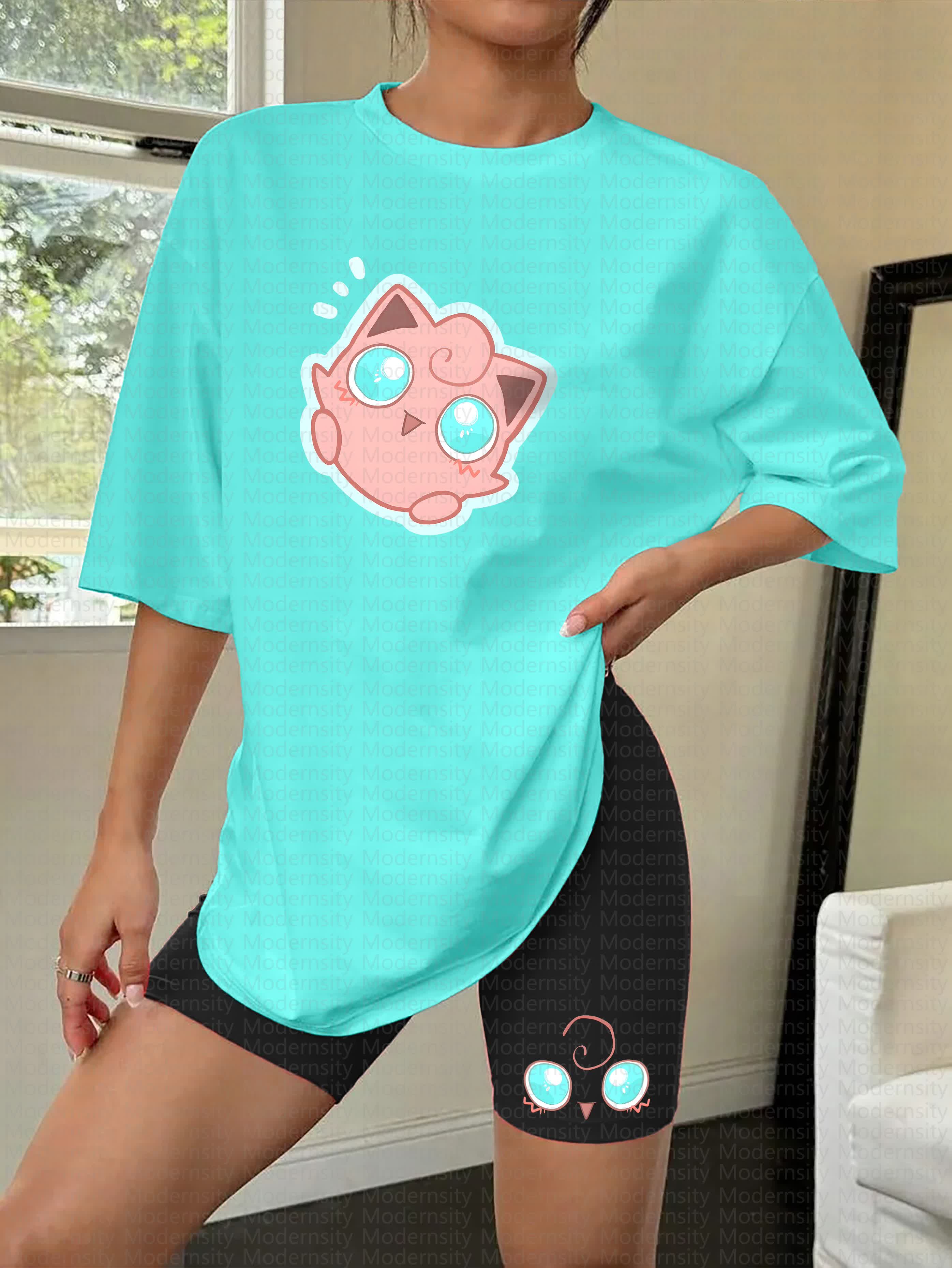 "Pokémon Jigglypuff " Anime Inspired Vintage T-Shirt