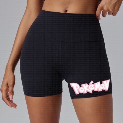 Casual “Pokémon Jigglypuff” Streetwear Shorts