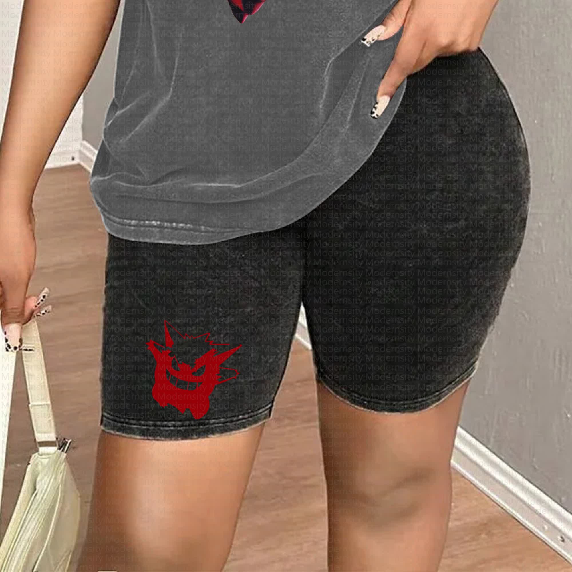 Anime “Pokémon” High Quality Washed Shorts