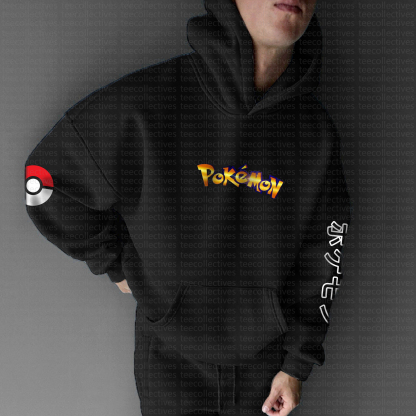 Unisex “Pokémon” Anime Graphic Streetwear Vintage Hoodie