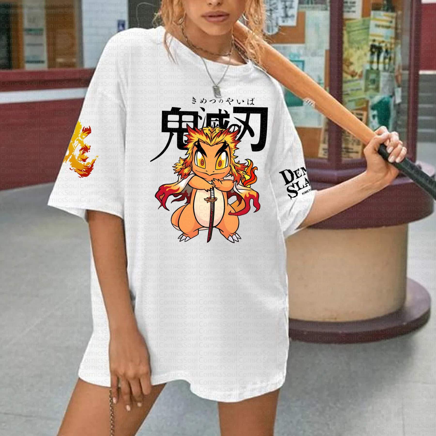 Unisex Anime Inspired Vintage T-Shirt