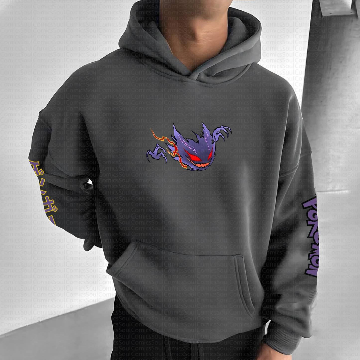 Unisex “Pokémon” Anime Graphic Streetwear Vintage Hoodie