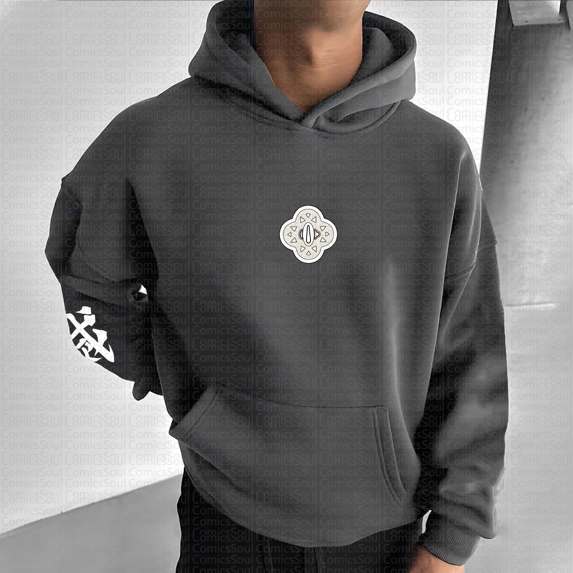 Unisex Vintage Hoodie丨Demon Slayer X Pokémon