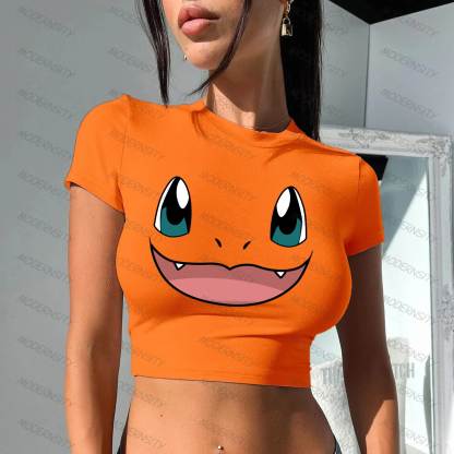 "Pokémon" Women Anime Inspired Vintage T-Shirt