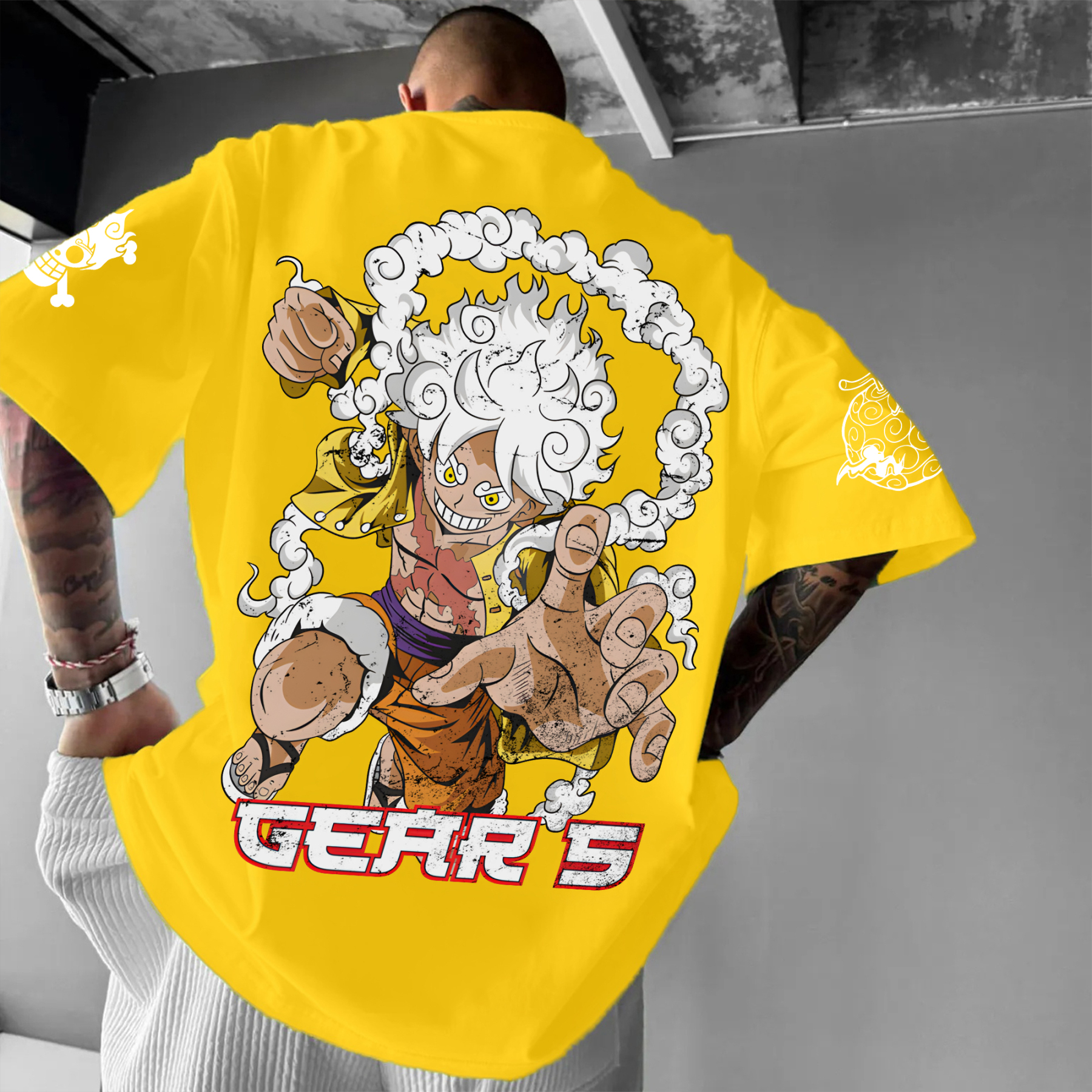 Unisex Fit Vintage T-Shirt丨Luffy Gear 5