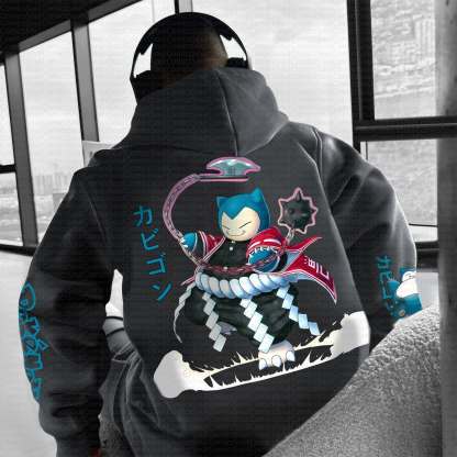 Unisex “Pokémon” Anime Graphic Streetwear Vintage Hoodie
