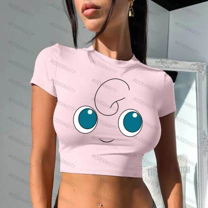 "Pokémon" Women Anime Inspired Vintage T-Shirt