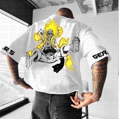 Unisex “One Piece” Anime Series Casual T-shirt