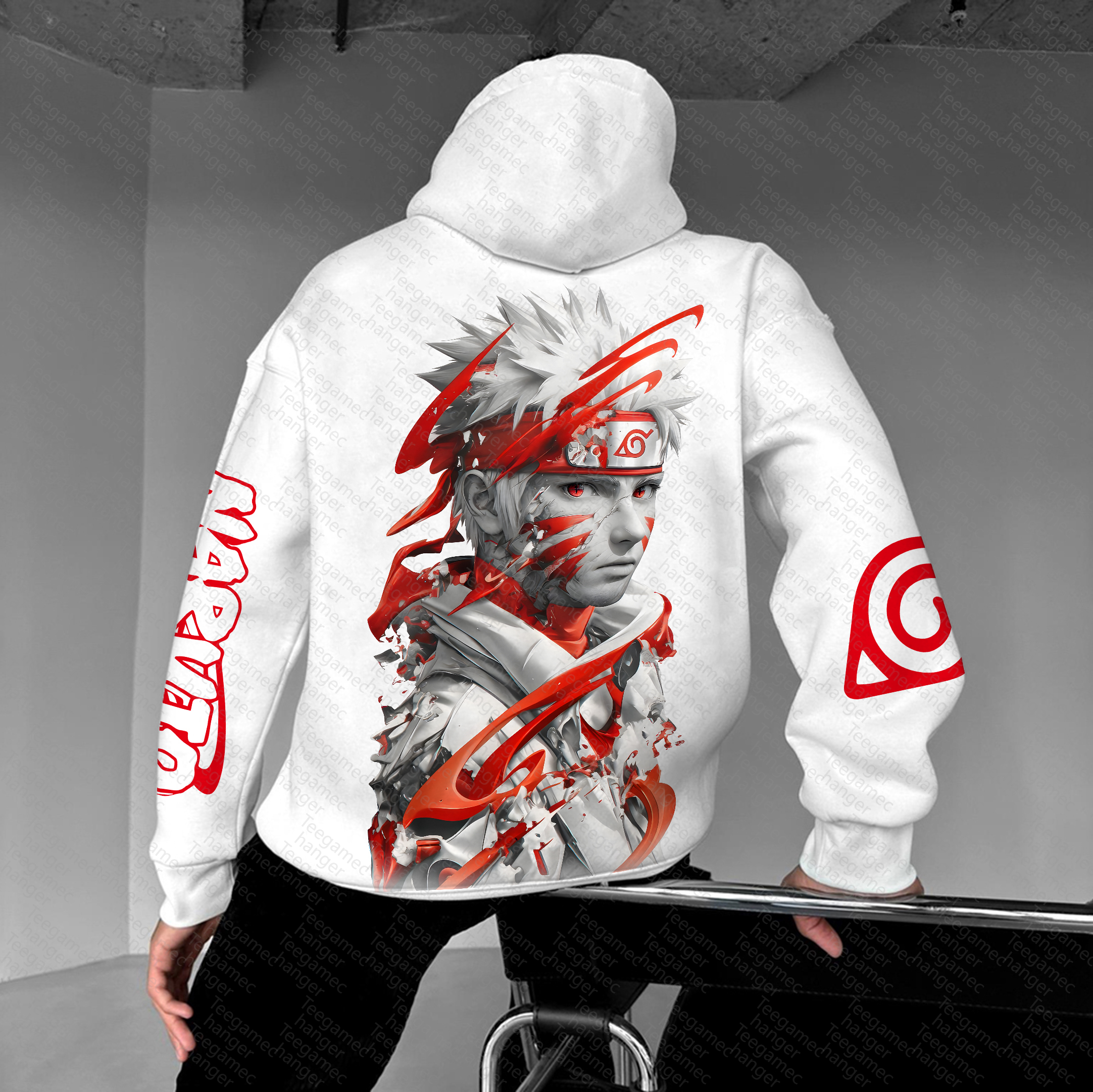 Unisex “NARUTO” Anime Graphic Streetwear Vintage Hoodie