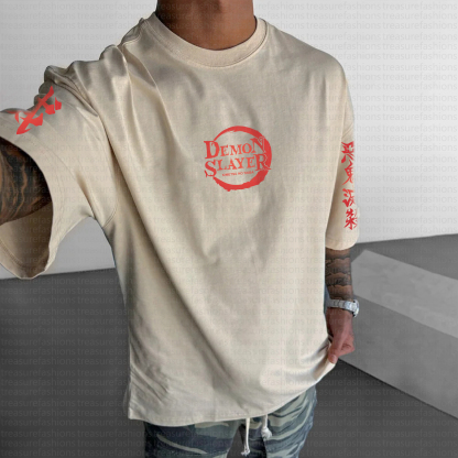 Unisex  "Demon slayer" Anime Inspired Vintage T-Shirt