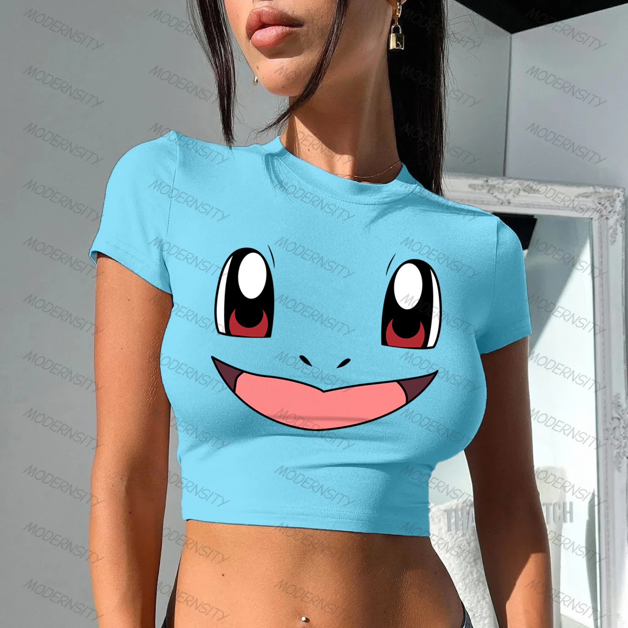 "Pokémon" Women Anime Inspired Vintage T-Shirt