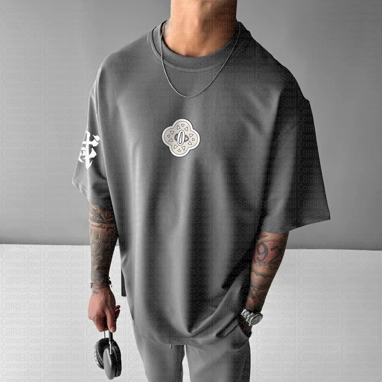 Unisex Anime Inspired Vintage T-Shirt丨Demon Slayer X Pokémon