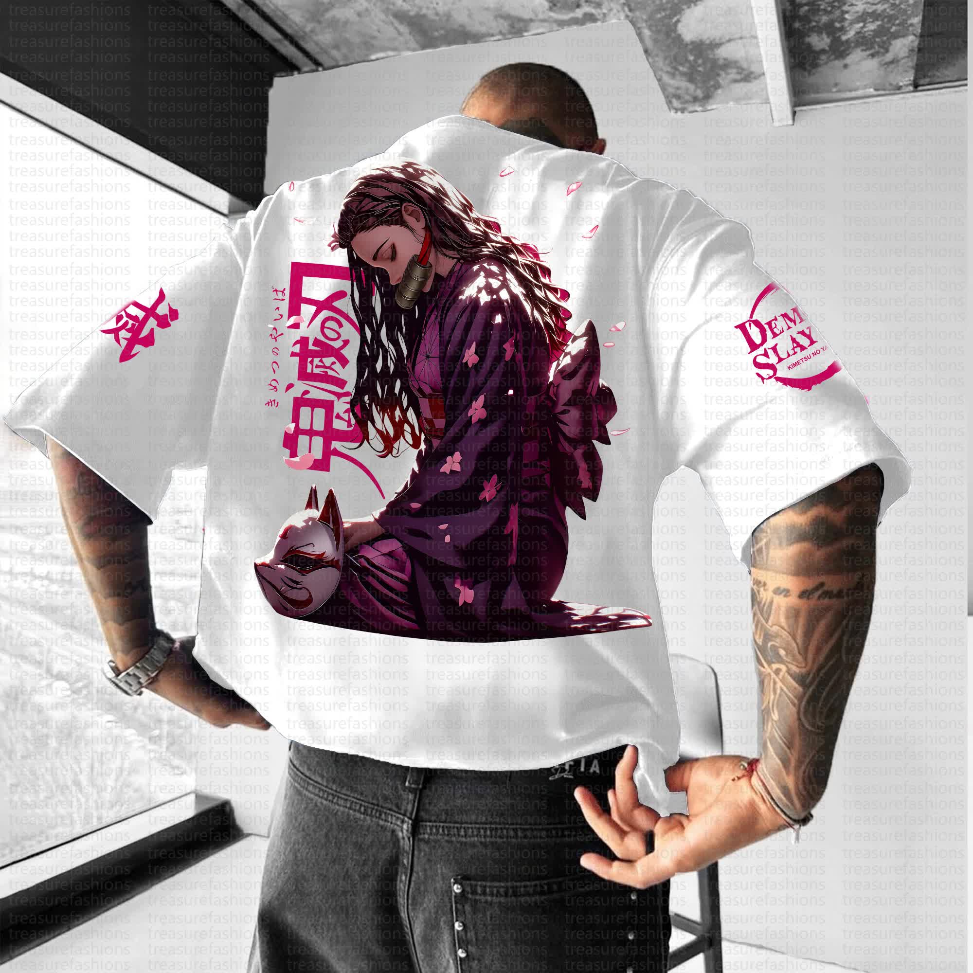 Unisex "Demon Slayer" Anime Inspired Vintage T-Shirt