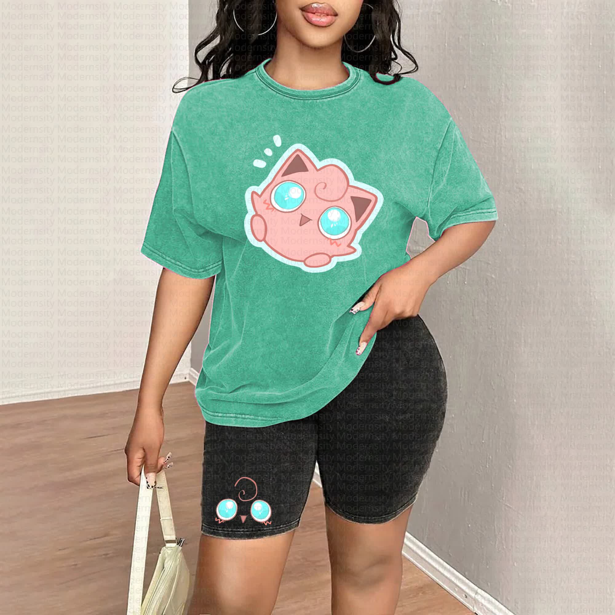 "Pokémon" Anime Vintage High Quality Washed T-Shirt