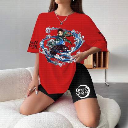 "Demon Slayer" Anime Inspired Vintage T-Shirt