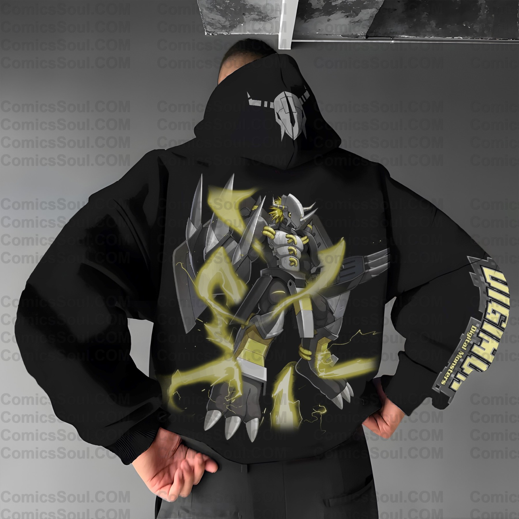 Unisex “Comicssoul” Anime Graphic Streetwear Vintage Hoodie