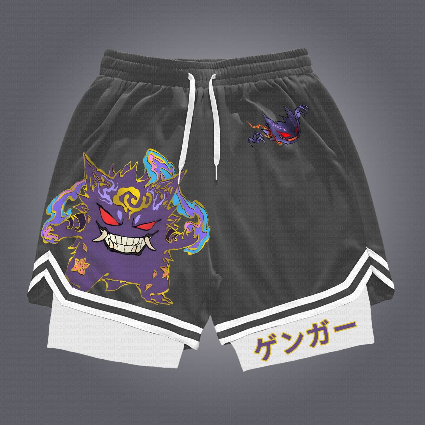 Unisex Casual Anime Streetwear Shorts