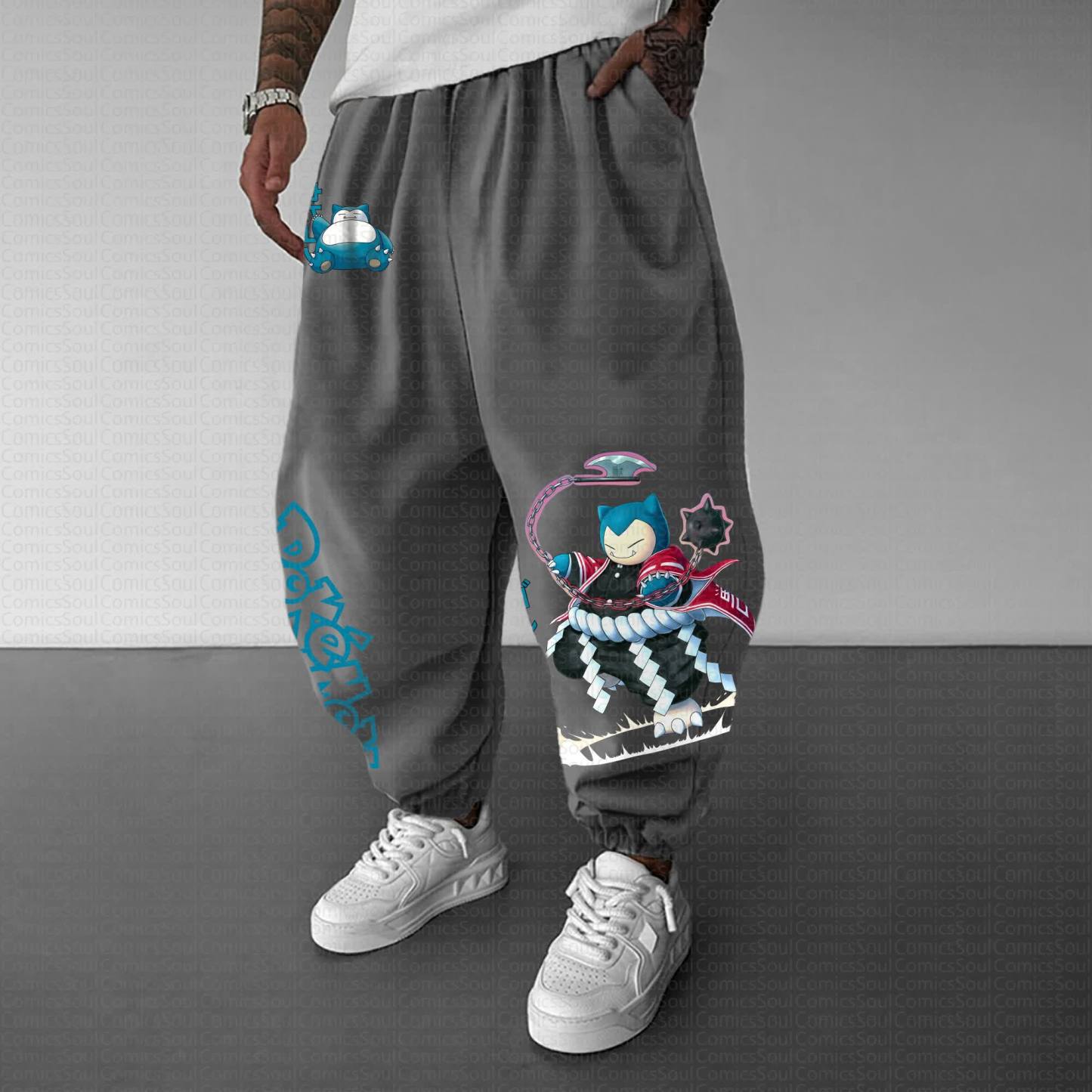 Unisex “Pokémon” Casual Anime Streetwear Pants