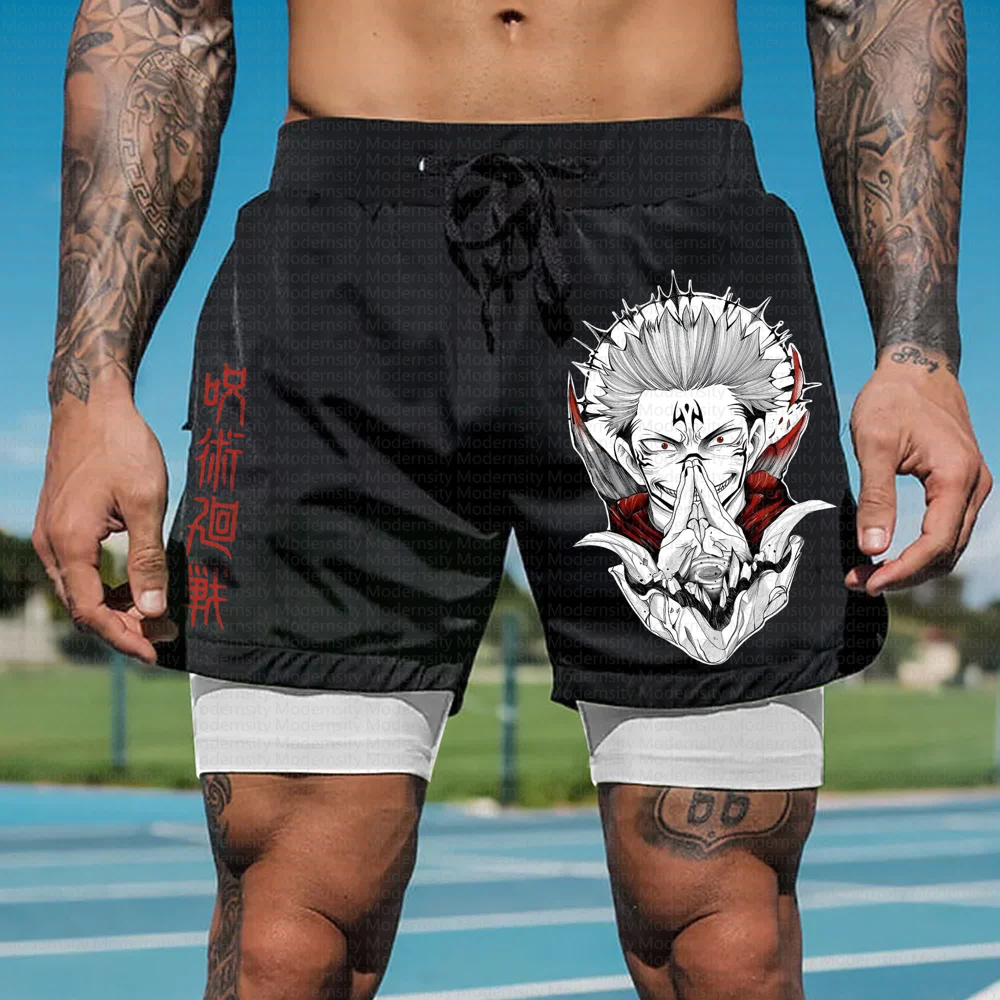 Unisex Casual Anime Streetwear Shorts 丨Jujutsu Kaisen