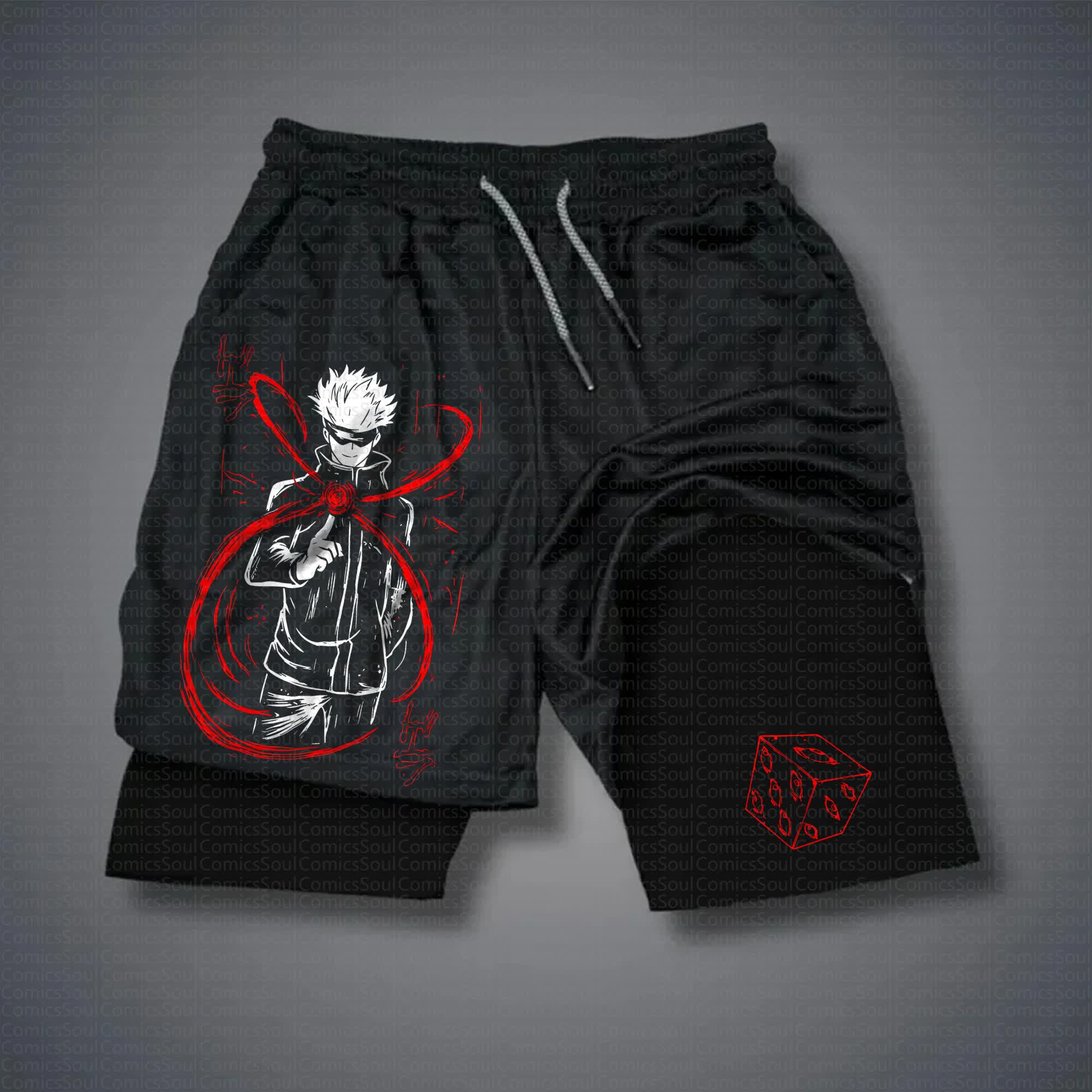 Unisex Casual Anime Streetwear Shorts 丨Jujutsu Kaisen