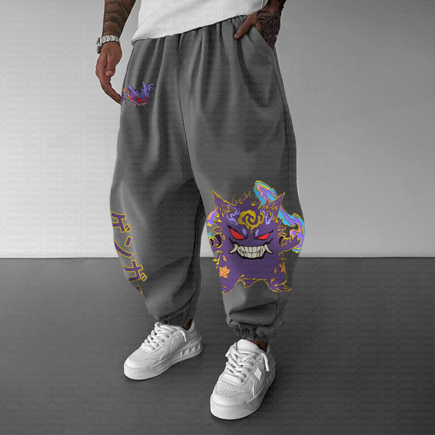 Unisex “Pokémon” Casual Anime Streetwear Pants