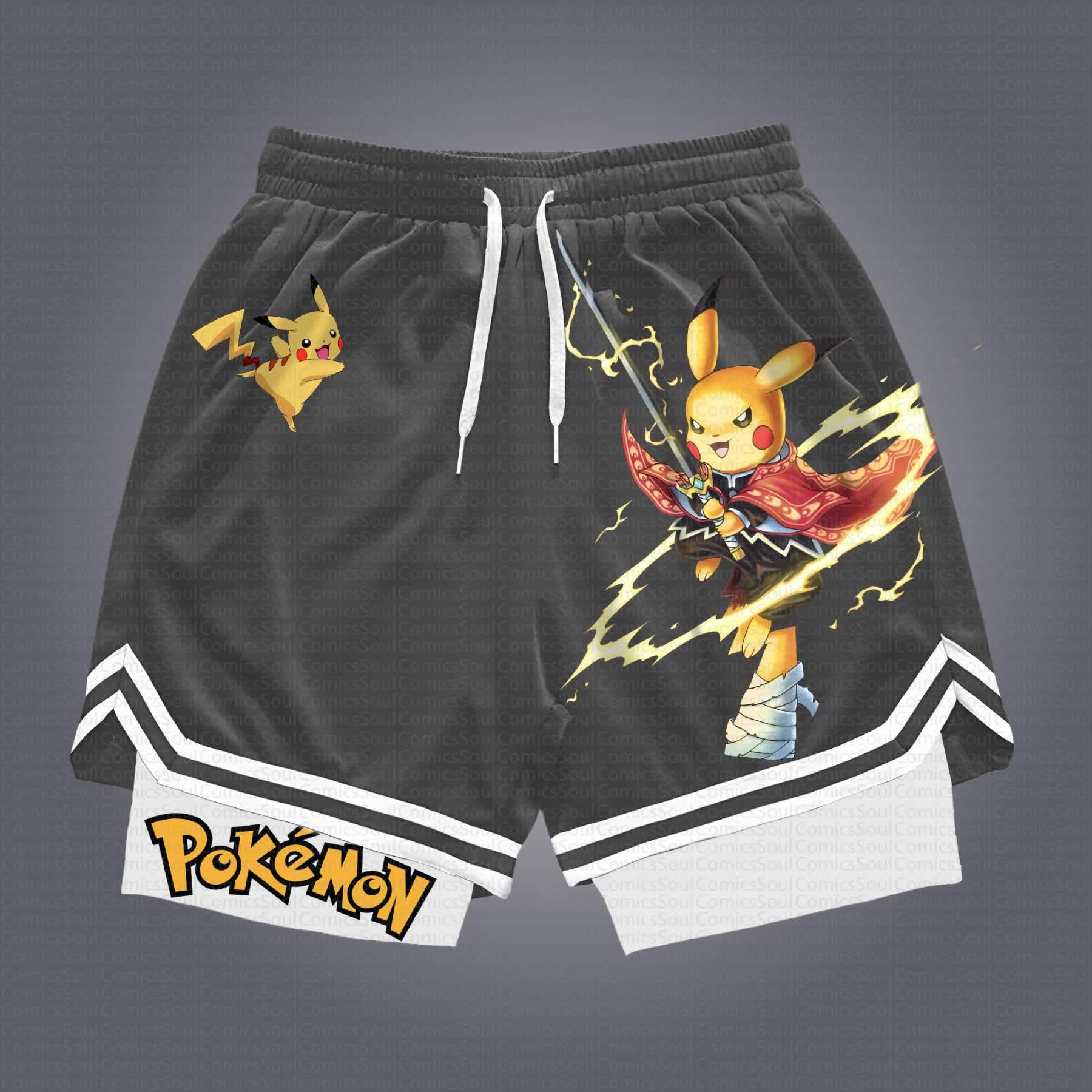 Unisex Casual Anime Streetwear Shorts