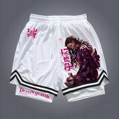 Unisex “Demon Slayer” Casual Anime Streetwear Shorts