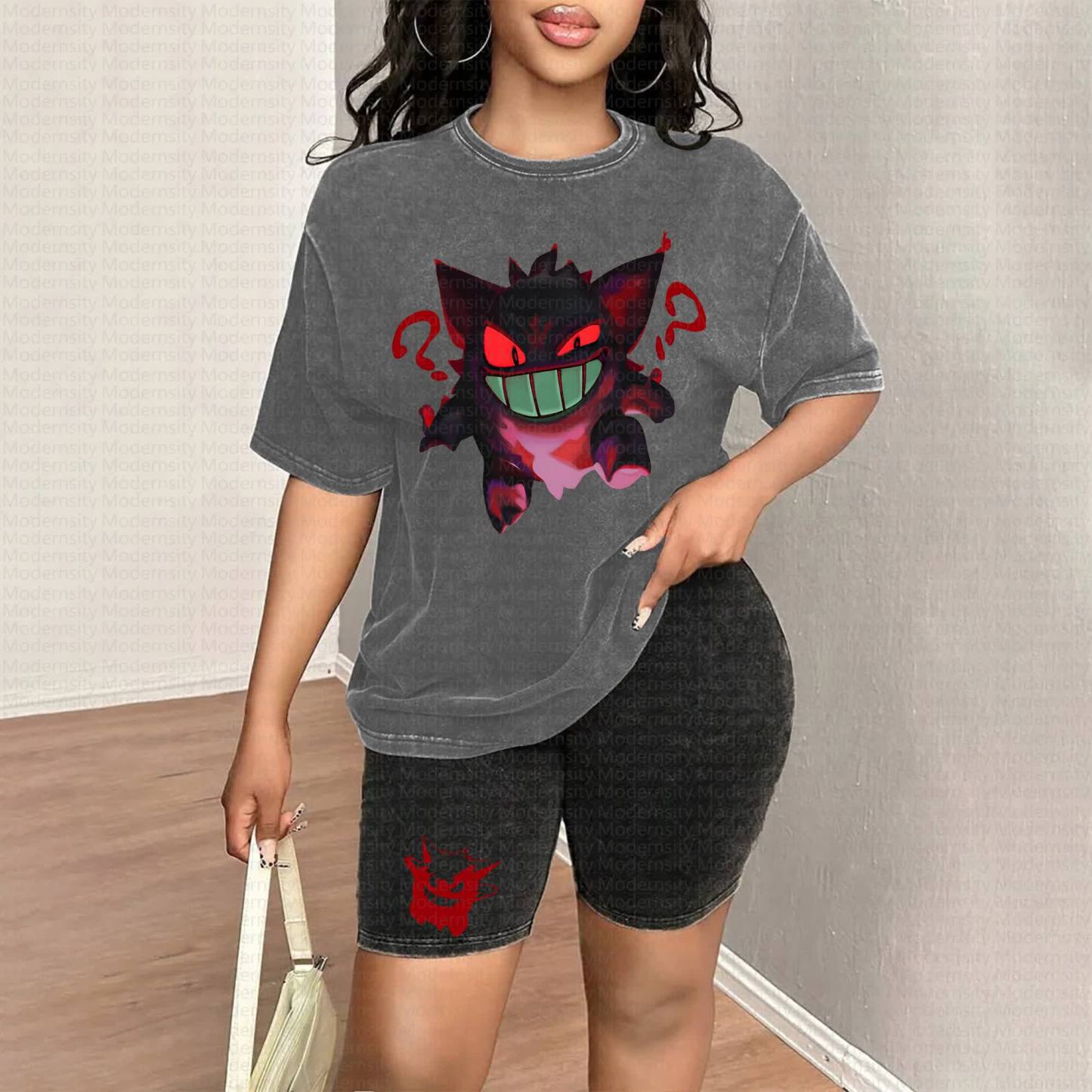 Unisex Anime Inspired Vintage T-Shirt