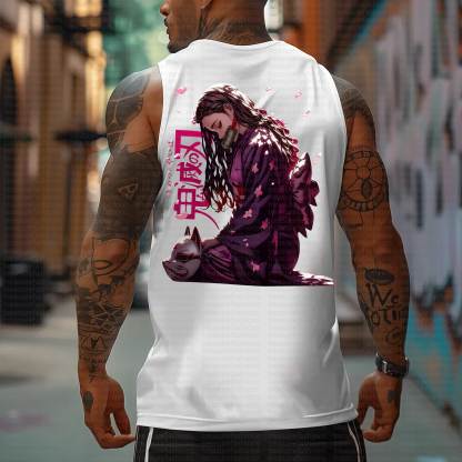 Unisex “Demon Slayer” Casual Anime  Tank Top