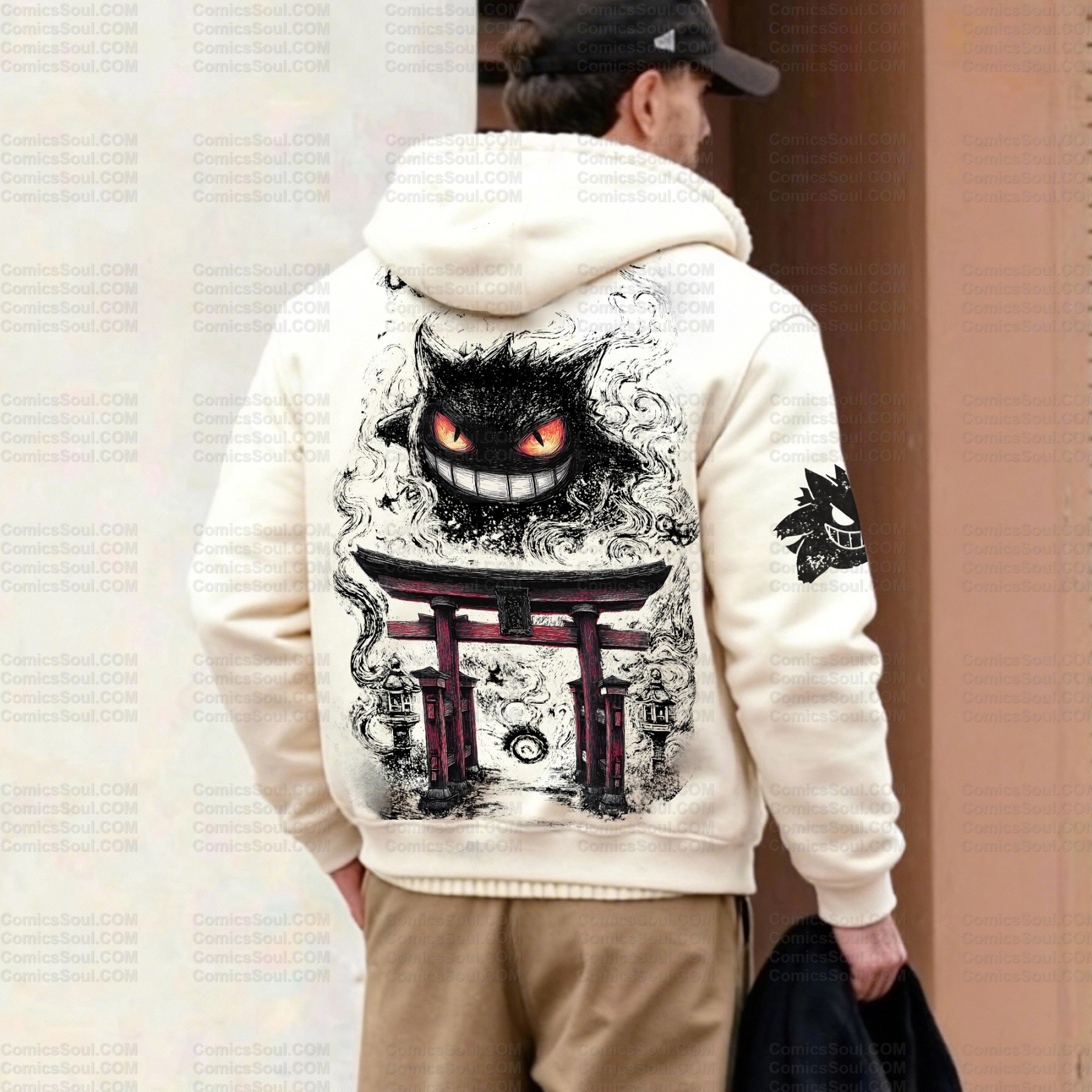 Unisex Graphic Streetwear Vintage Zipper Cardigan Plush Hoodie