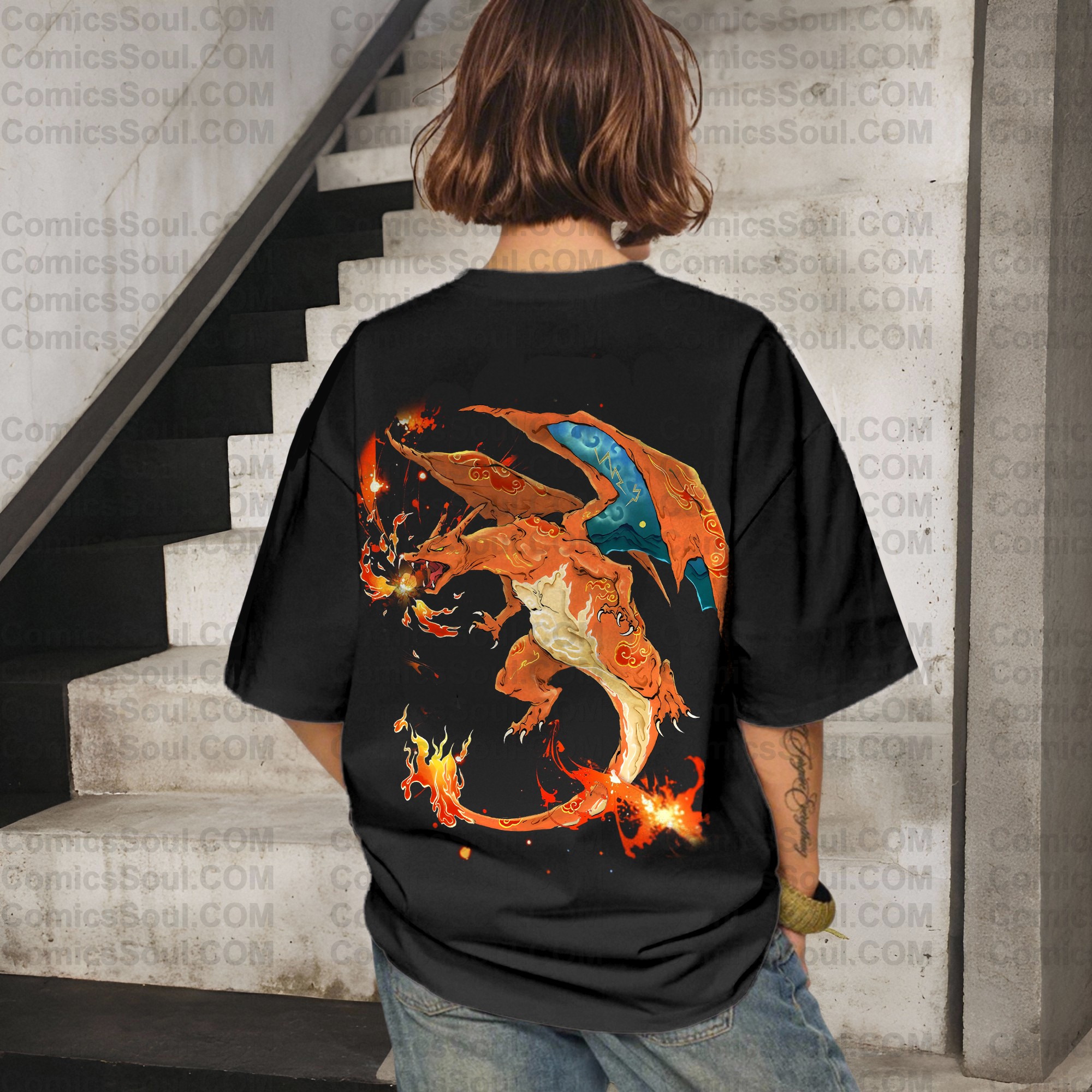 "Pokémon" Anime Inspired Vintage T-Shirt