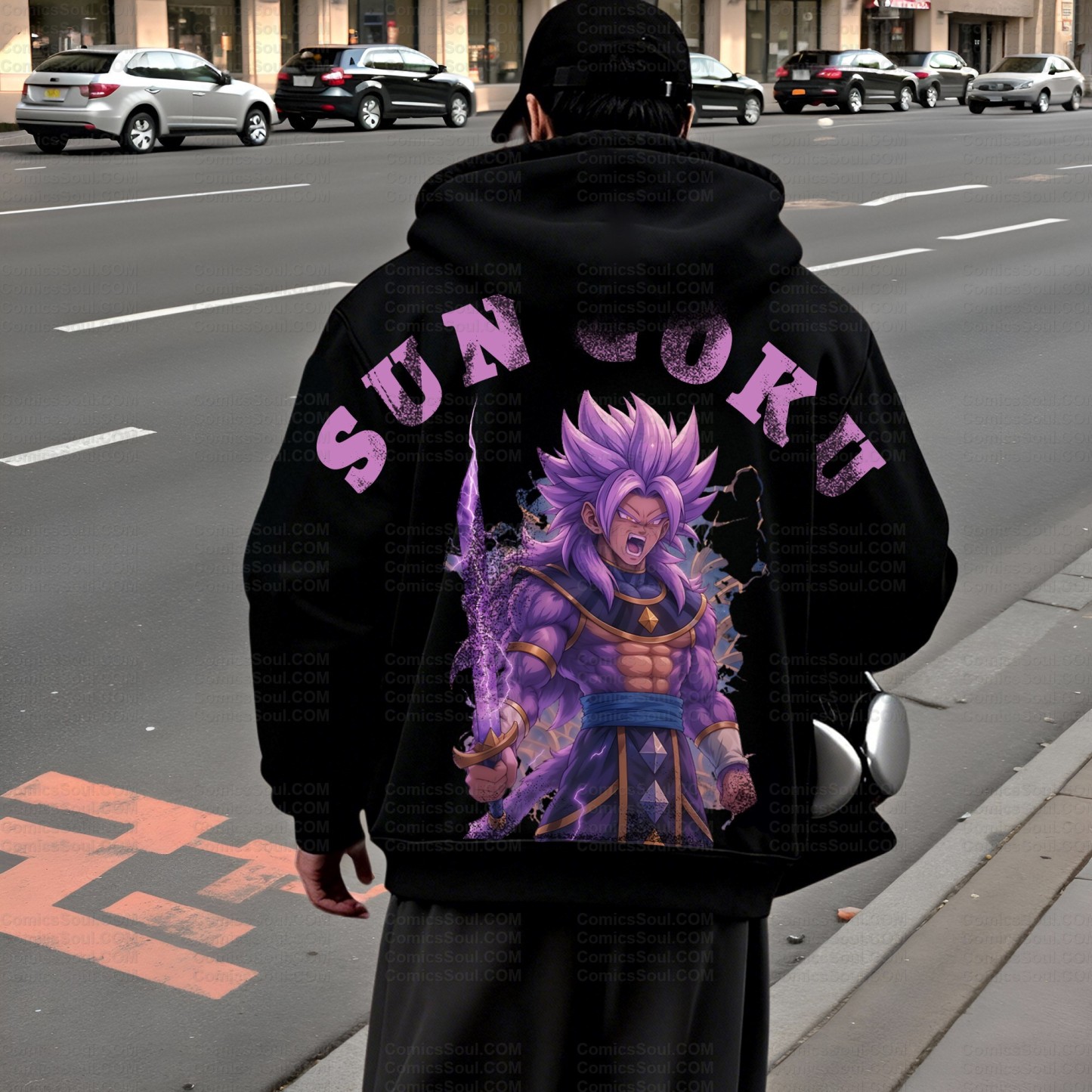 Unisex Graphic Streetwear Vintage Zipper Cardigan Plush Hoodid