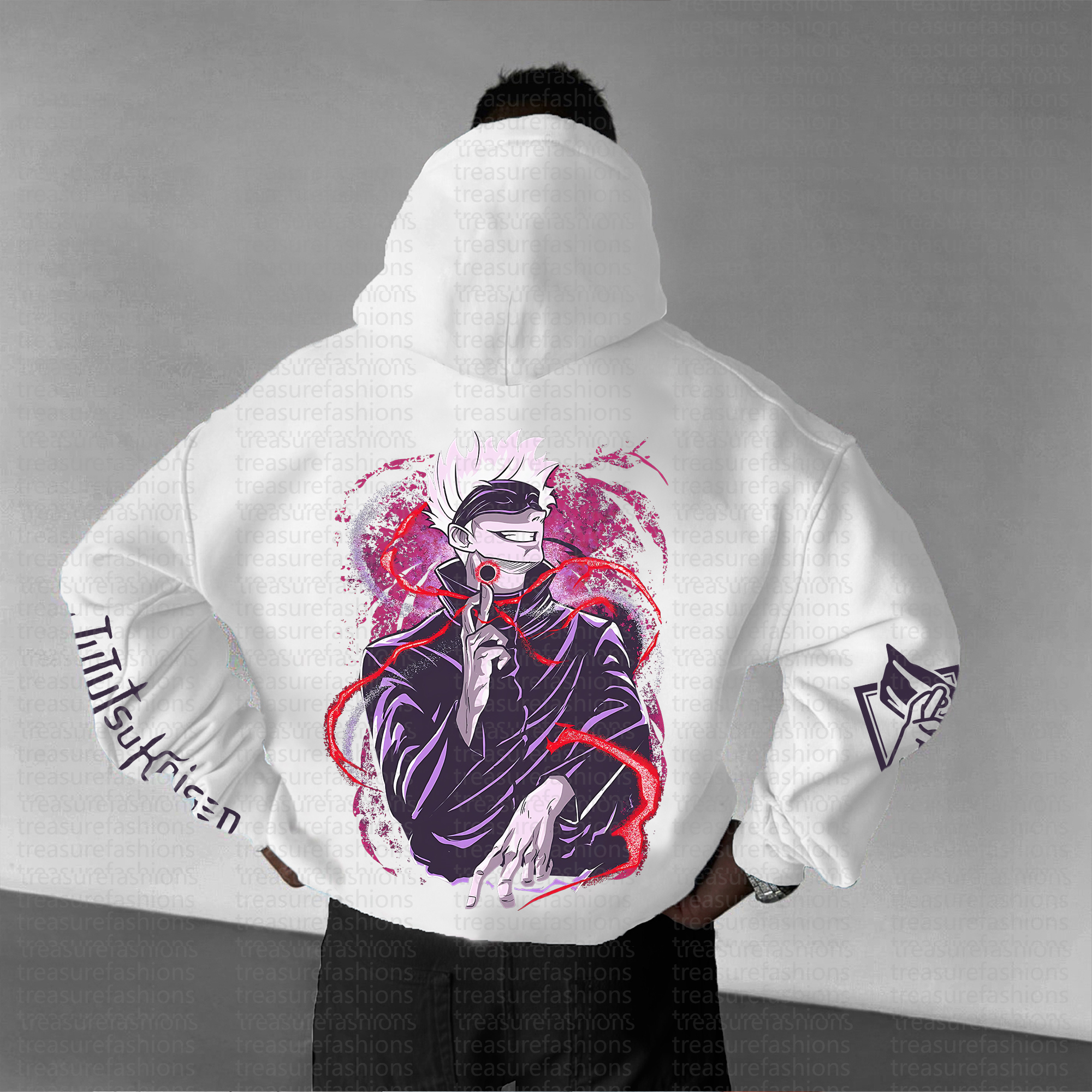 Unisex “ Jujutsu Kaisen   ” Graphic Streetwear Vintage Hoodie