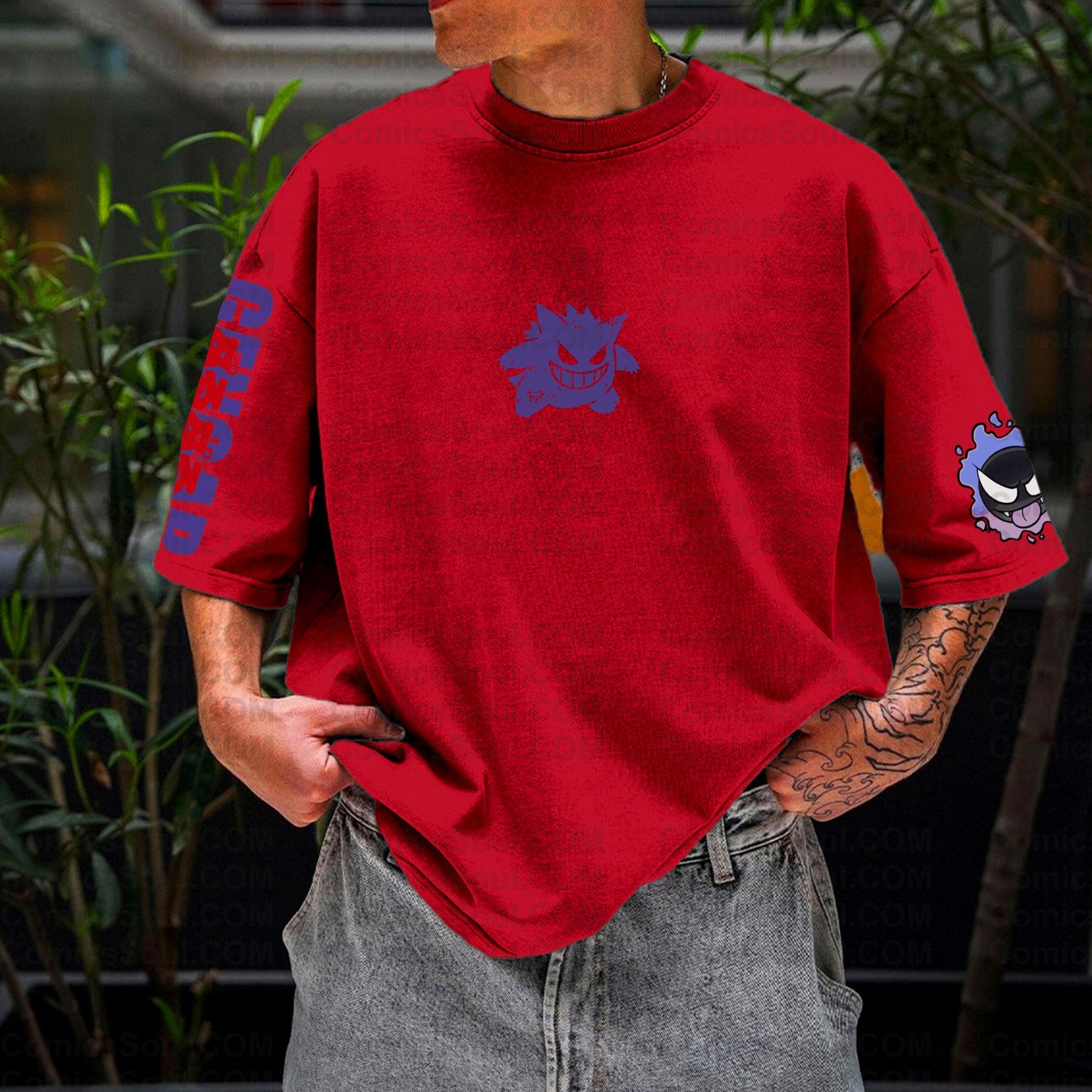 Unisex Anime Inspired Vintage T-Shirt