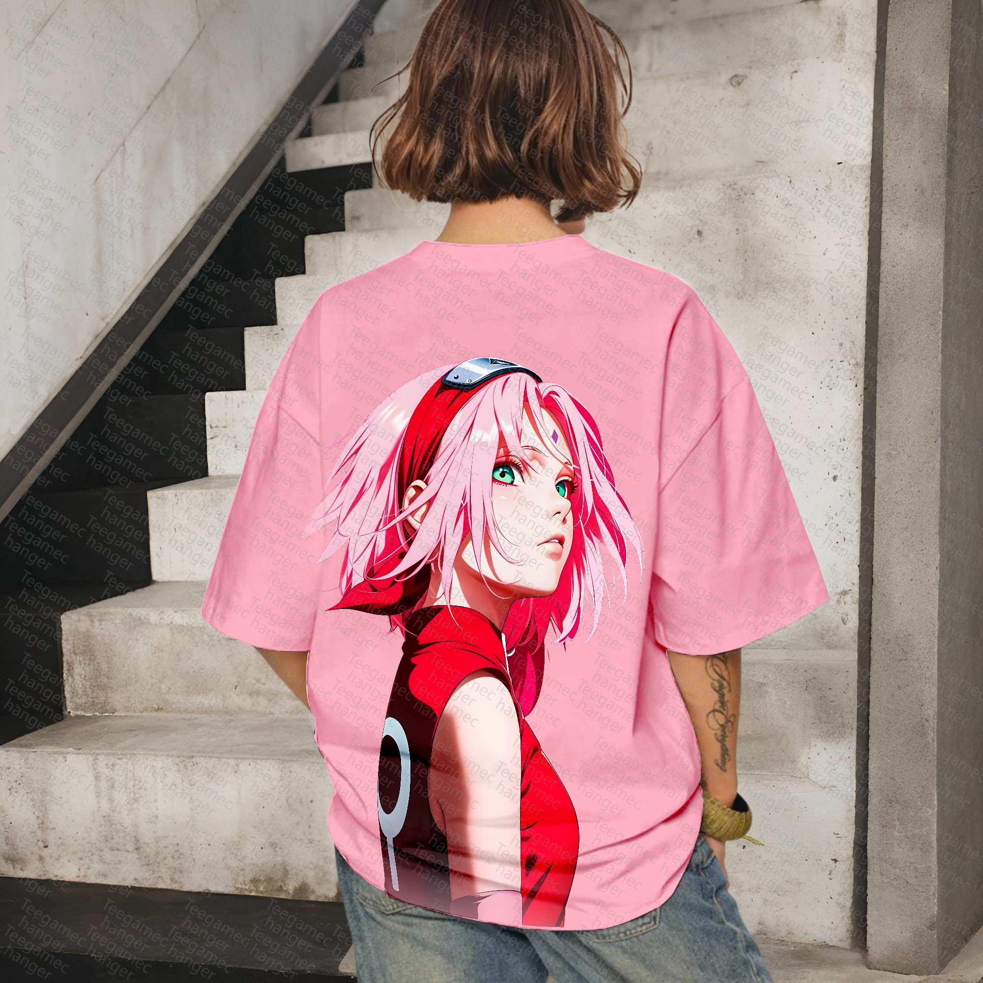 "Demon Slayer" Anime Inspired Vintage T-Shirt