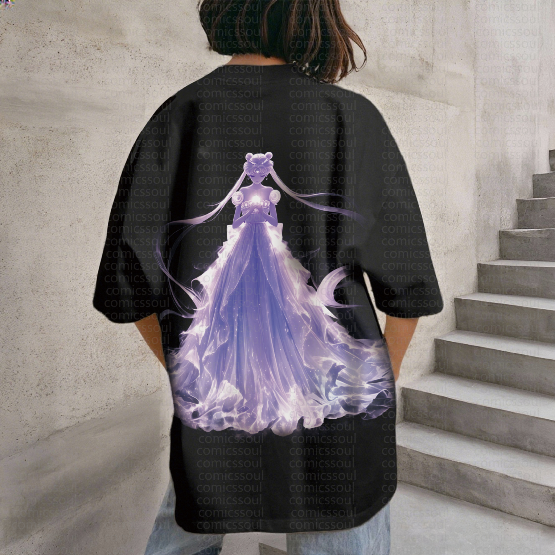 Unisex Anime Inspired Vintage T-Shirt