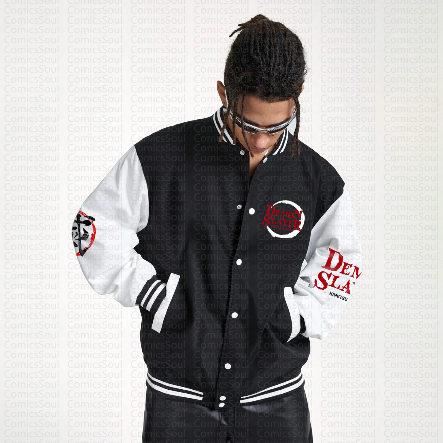 Spring And Autumn Unisex Casual Streetwear Fashion Jacket | Demon Slayer