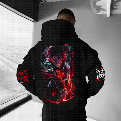 Unisex “Demon slayer” Graphic Streetwear Vintage Hoodie