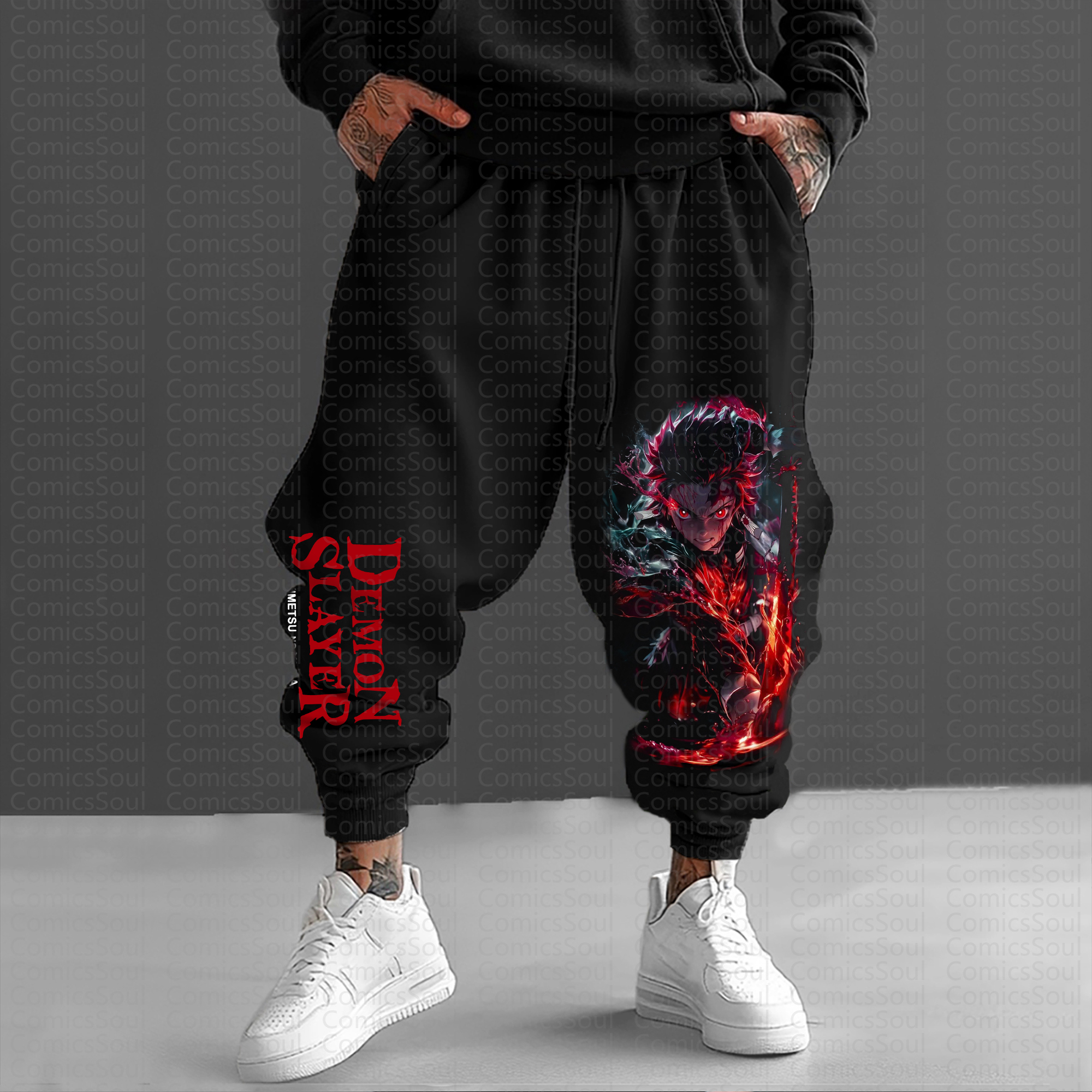 Unisex “Demon slayer” Casual Streetwear Pants