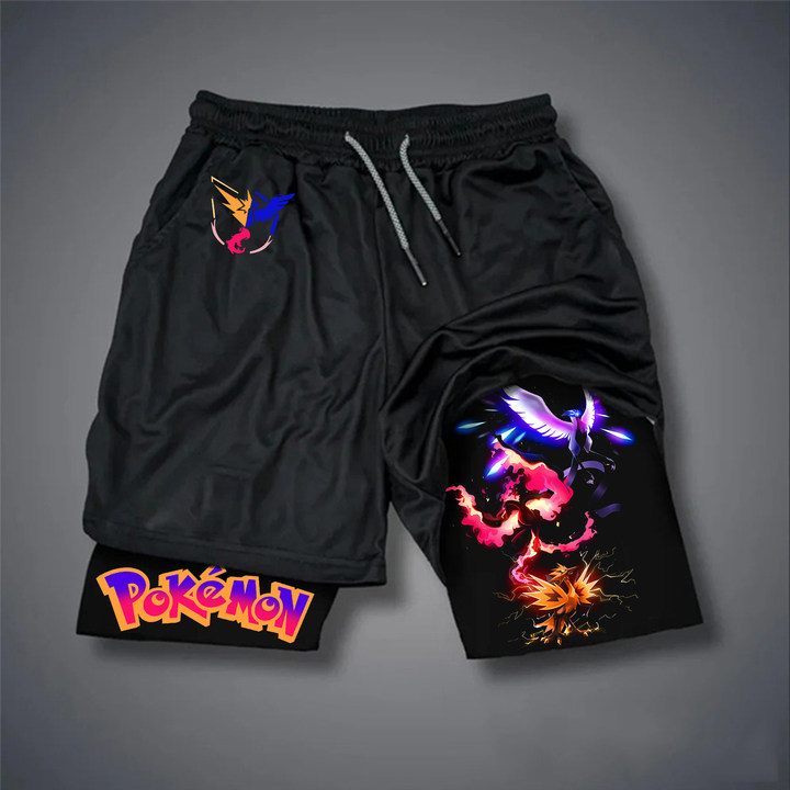 Unisex Casual Anime Streetwear Shorts