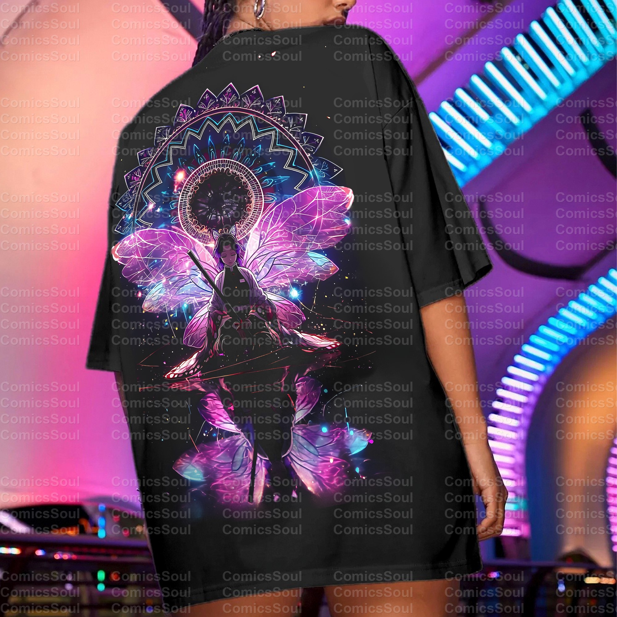 "Demon Slayer" Anime Inspired Vintage T-Shirt