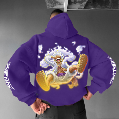 Unisex Vintage Hoodie丨Luffy Gear 5
