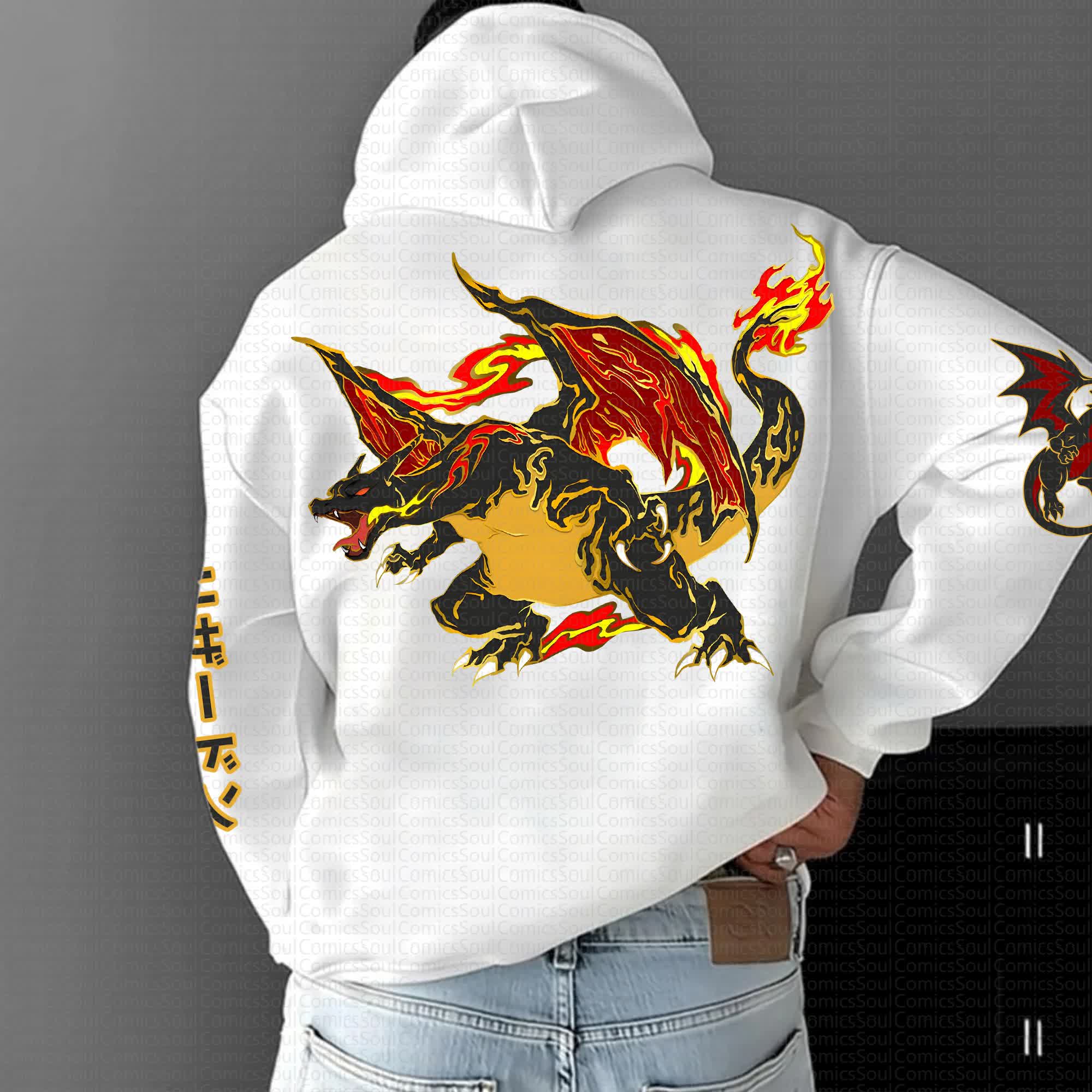 Unisex “Pokémon” Anime Graphic Streetwear Vintage Hoodie