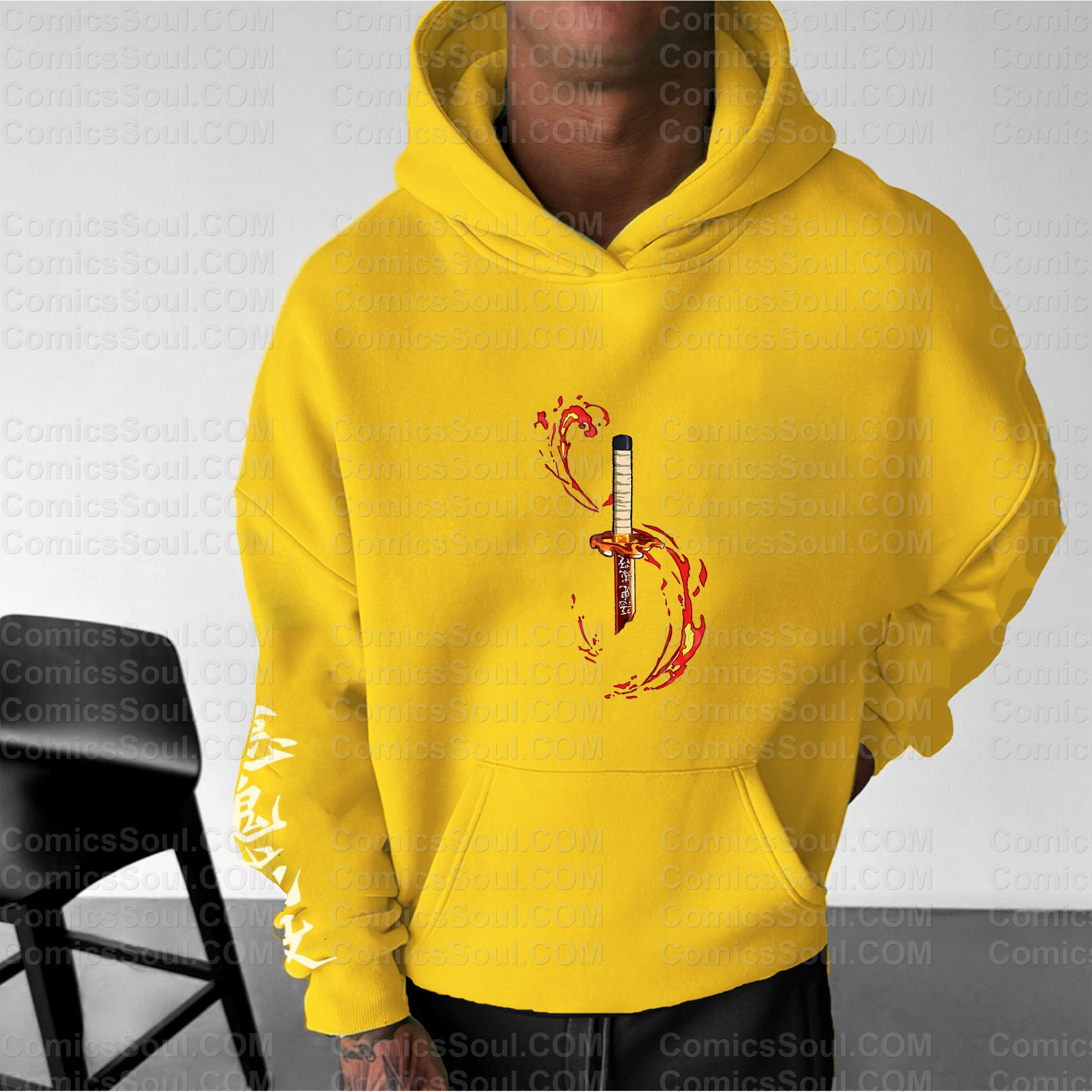 Unisex Anime Graphic Streetwear Vintage Hoodie| KNY