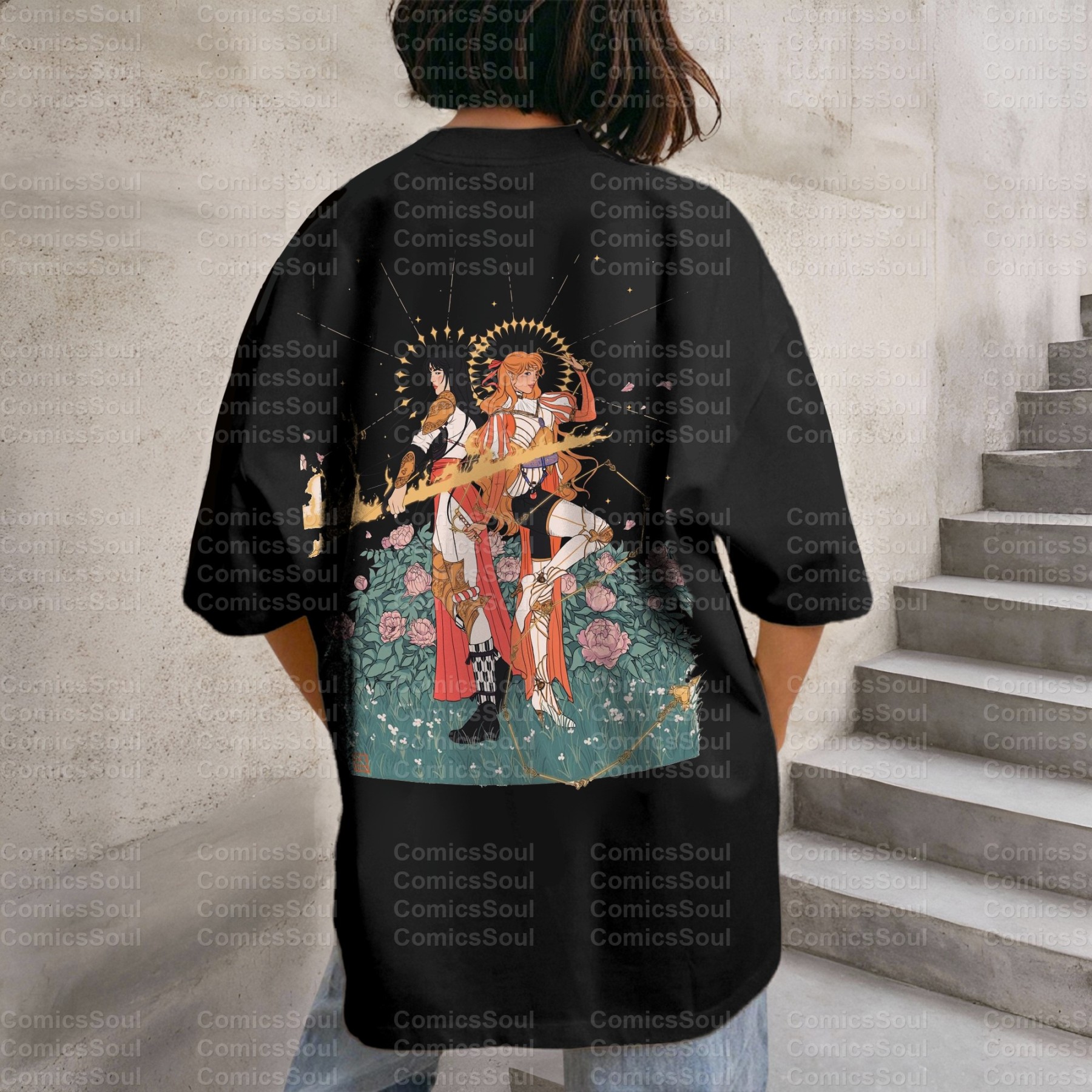 Unisex Anime Inspired Vintage T-Shirt