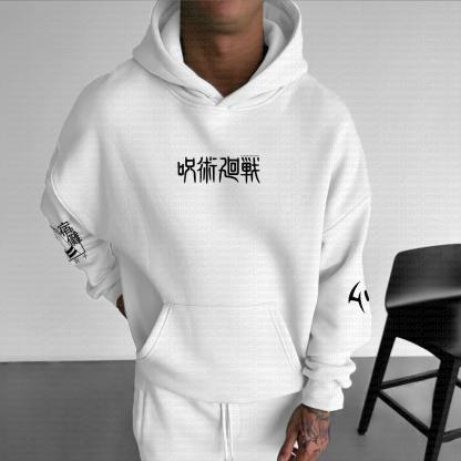 Unisex Anime Graphic Streetwear Vintage Hoodie丨Jujutsu Kaisen