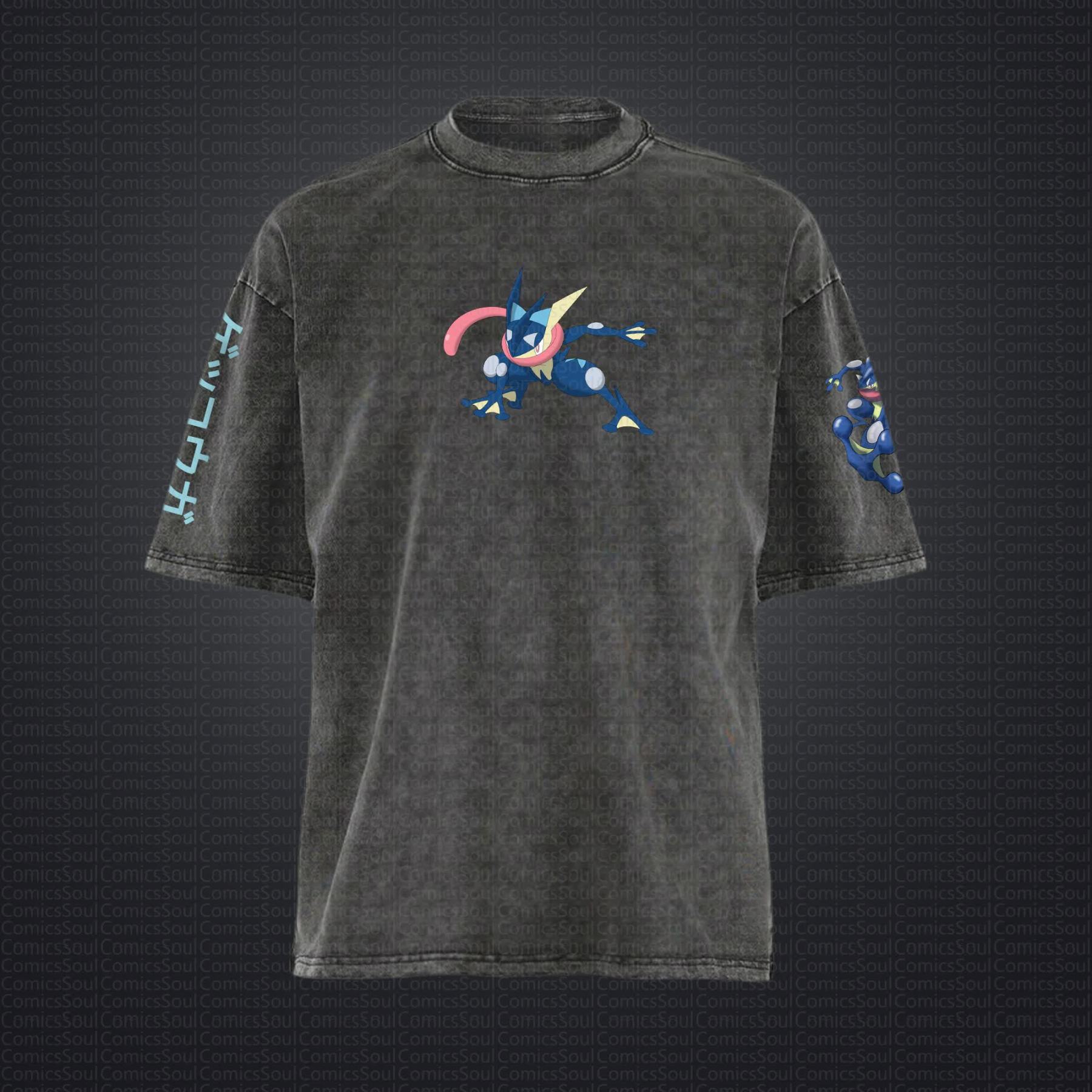 Unisex Anime Inspired Vintage T-Shirt