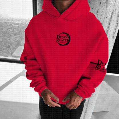 Unisex Anime Graphic Streetwear Vintage Hoodie丨Demon Slayer